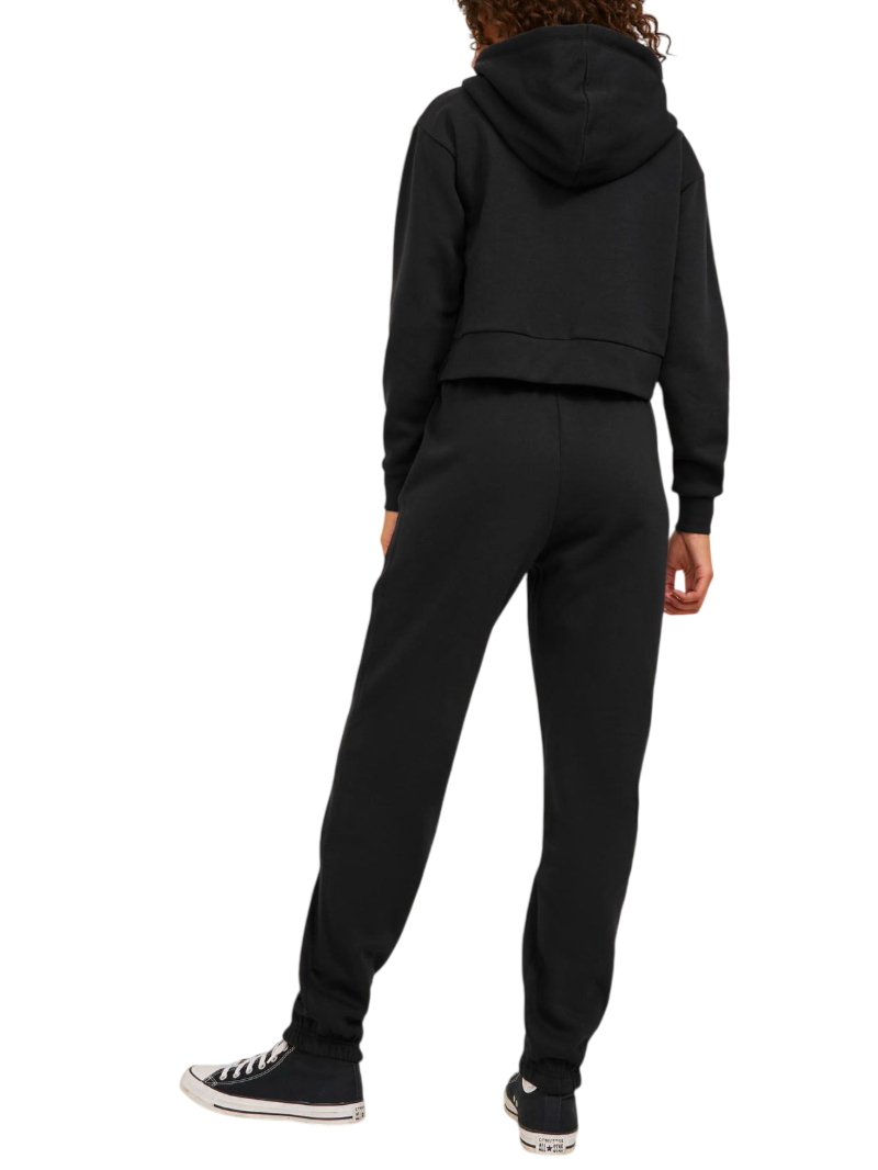 Jjxx pantaloni joggers in felpa nero