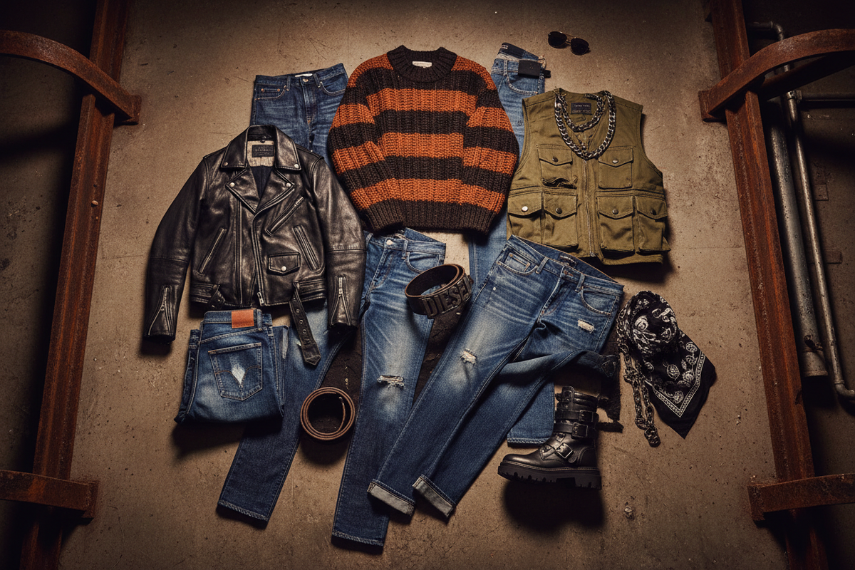 Diesel: la rivoluzione italiana del denim che ha sfidato le regole della moda