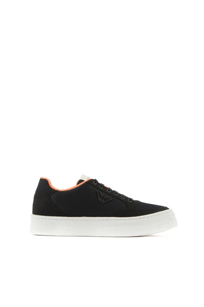 Sneakers Emporio Armani Pelle Nera 39,5 - mem39