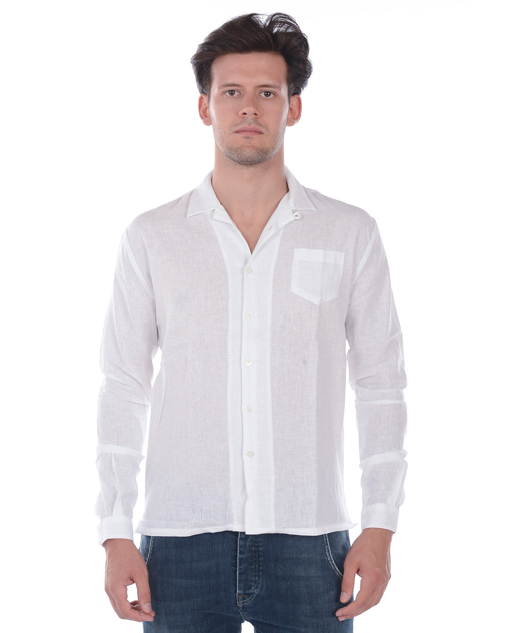 Camicia in Lino e Cotone - Daniele Alessandrini - mem39