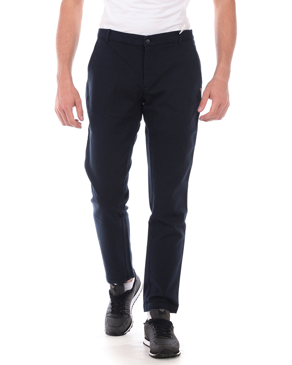 Pantaloni Blu Daniele Alessandrini 50 - mem39