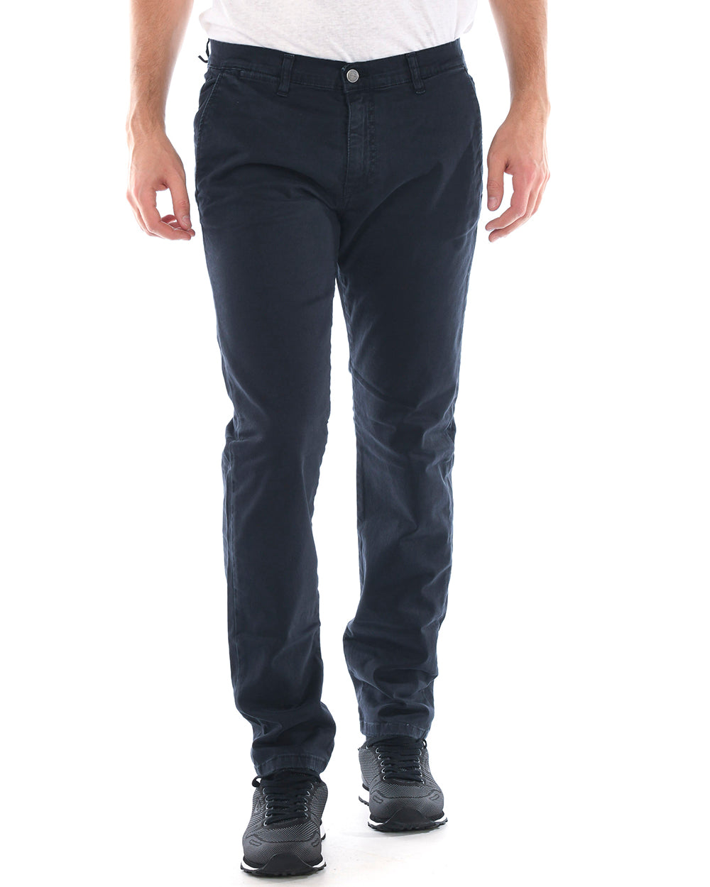 Pantaloni Blu Daniele Alessandrini M - mem39