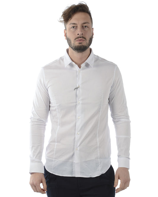 Camicia Uomo Daniele Alessandrini 44 Bianca - mem39