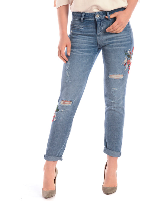 Jeans Rosso Denim Taglio Regular Waist Liu Jo - mem39