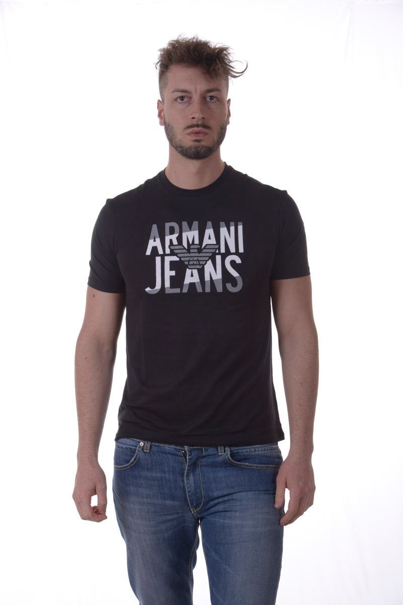 Maglietta Armani Jeans AJ Blu - mem39