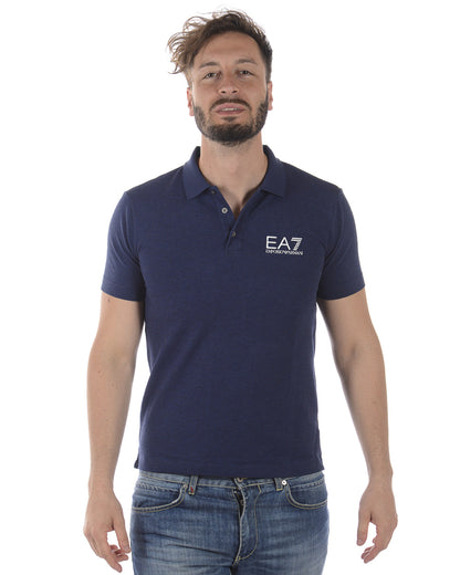 Polo Emporio Armani EA7 Blu Chiaro - mem39