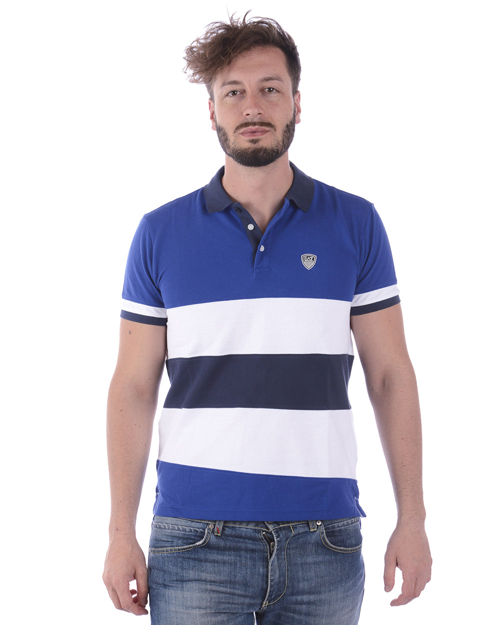 Polo Emporio Armani EA7 Blu Chiaro - mem39