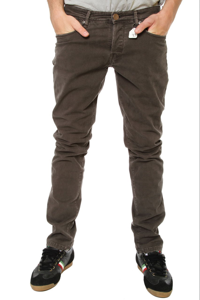 Pantaloni Siviglia 32 Grigio con Gamba Dritta - mem39