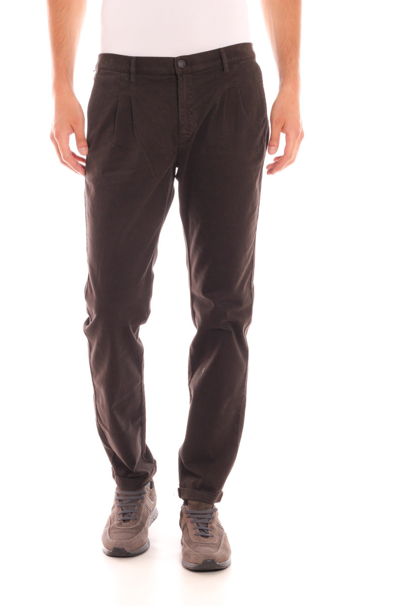 Pantaloni Marrone Daniele Alessandrini A/I - mem39