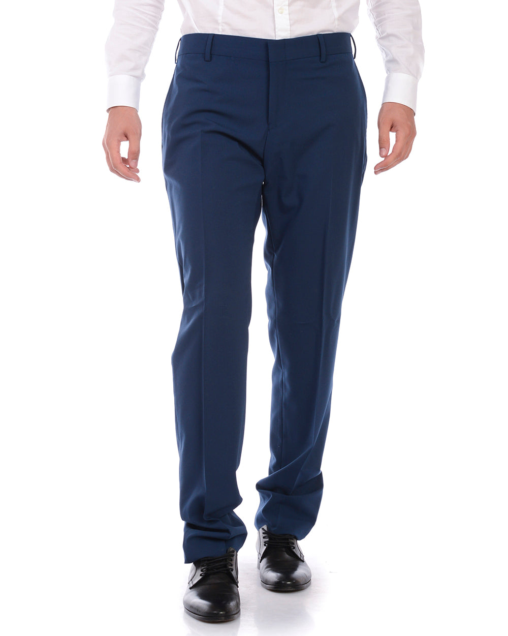 Pantaloni Daniele Alessandrini Blu Classico 52 - mem39