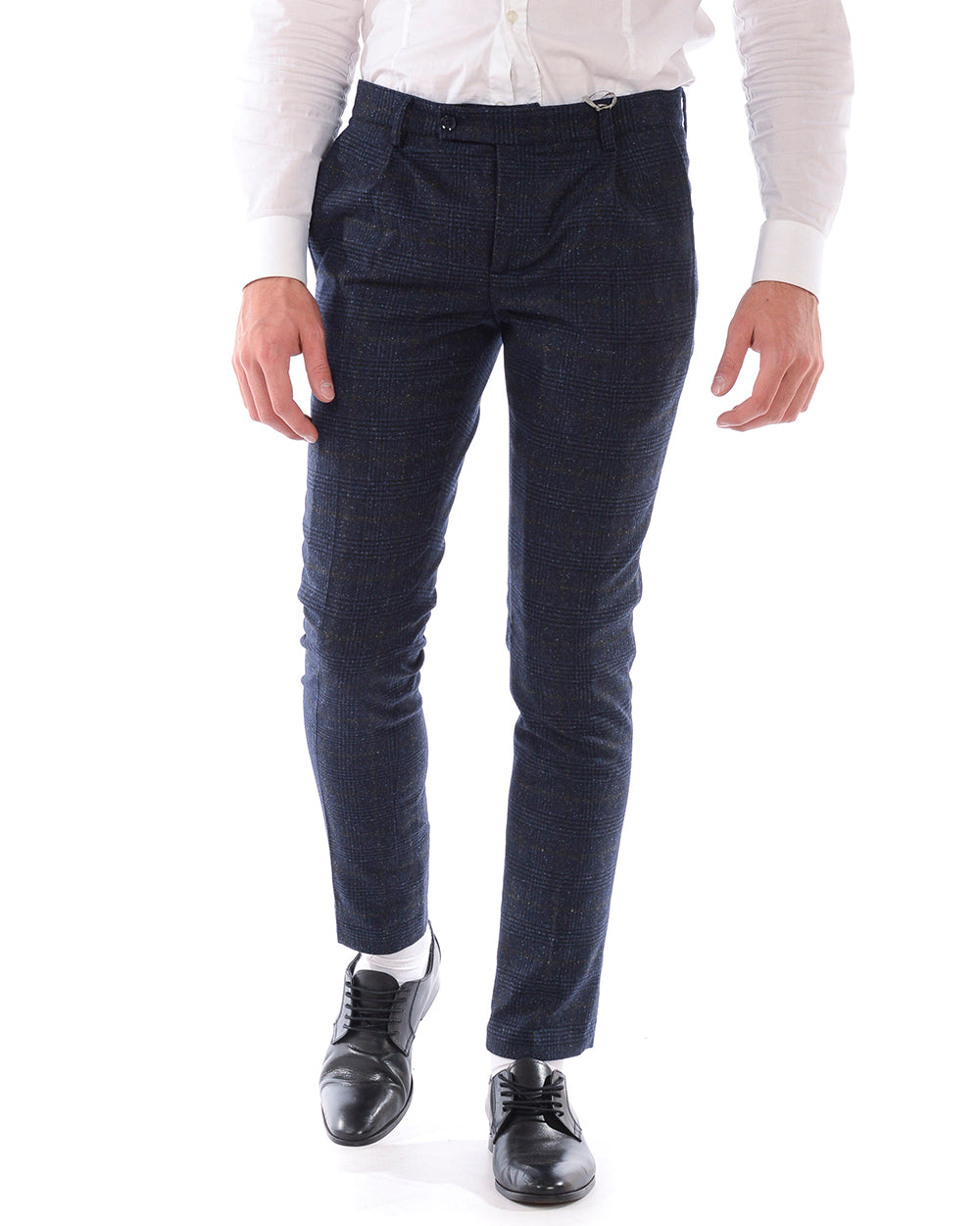 Pantaloni Blu Daniele Alessandrini Classic - mem39