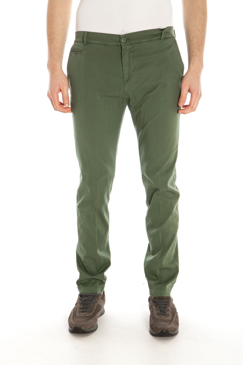 Pantaloni Verde Oliva Daniele Alessandrini - mem39