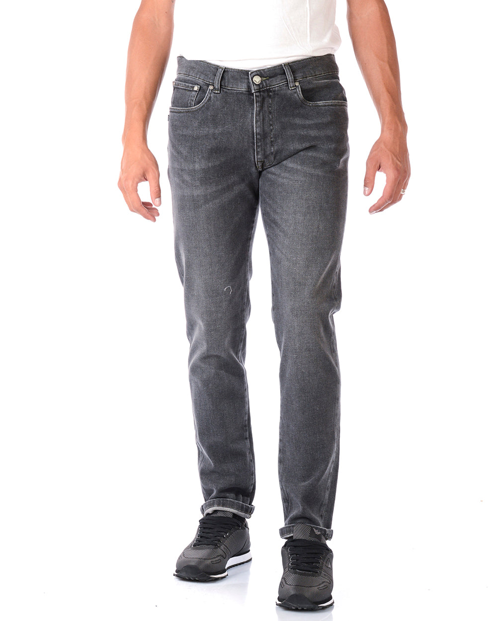 Jeans Daniele Alessandrini Grigi Taglia 32 - mem39