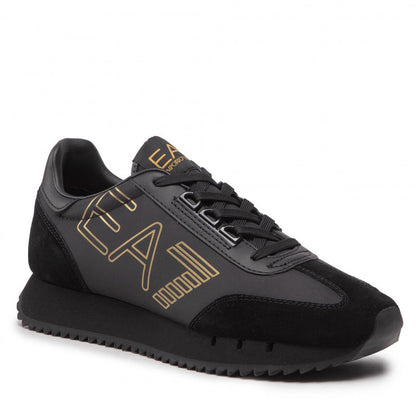 Scarpe Sneakers Nero e Oro Emporio Armani EA7 - mem39