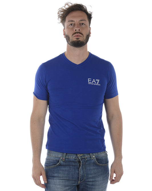 Polo Blu Chiaro EA7 Emporio Armani - mem39