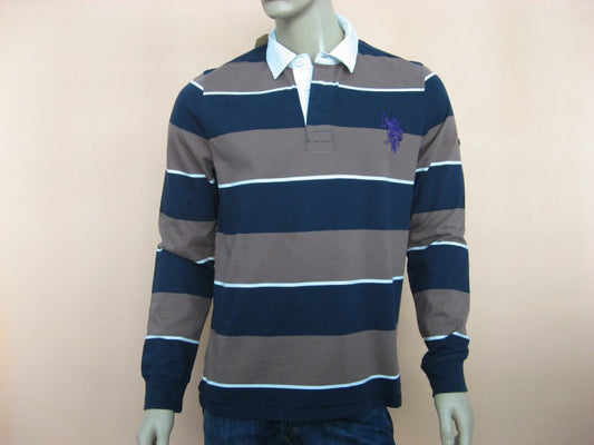 Polo U.S. Polo Manica Lunga Cotone Elegante - mem39