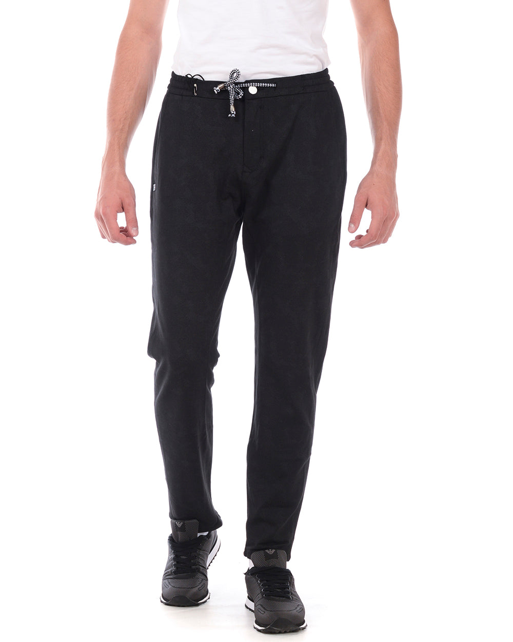 Pantaloni Eleganti Daniele Alessandrini Grigio M - mem39