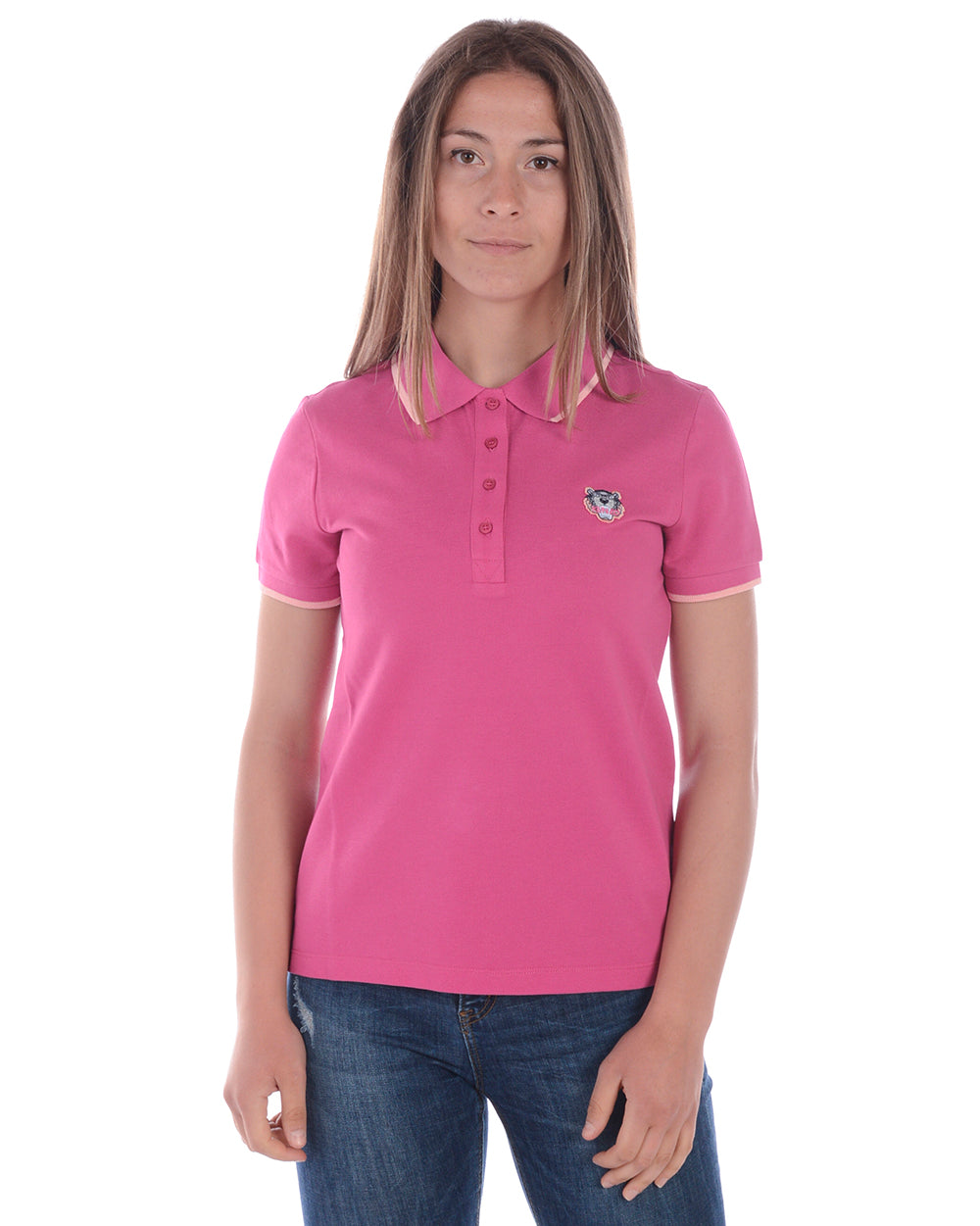 Polo Kenzo S Ricamato Rosa 🌸 - mem39