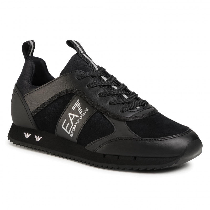 Sneakers Nero Emporio Armani EA7 Stampato - mem39