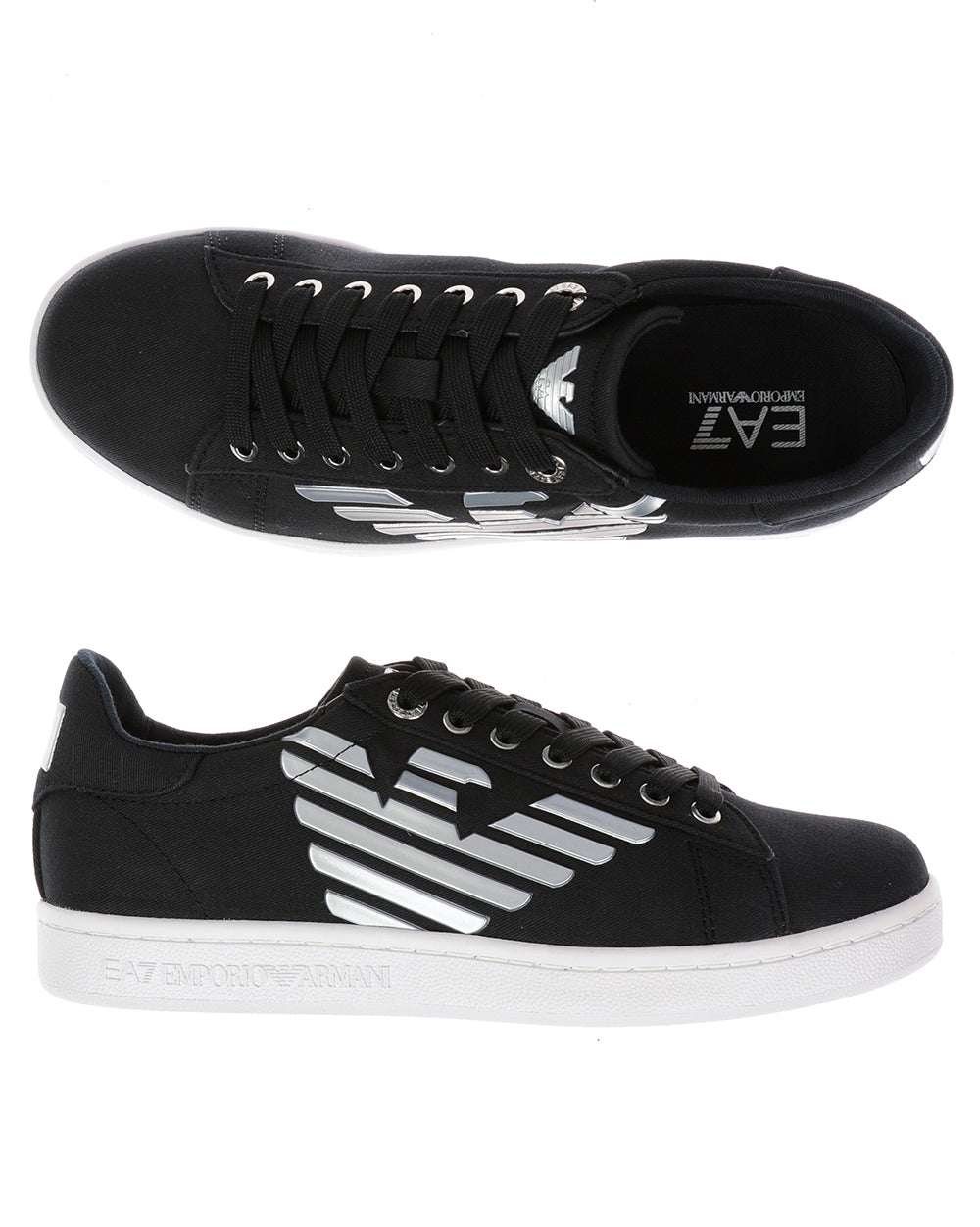 Scarpe Sneakers Emporio Armani EA7 Cotone Nero 6,5 🖤 - mem39