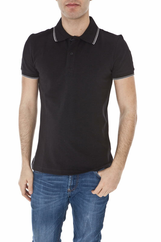 Polo Nero Armani Jeans AJ - Eleganza Definitiva - mem39