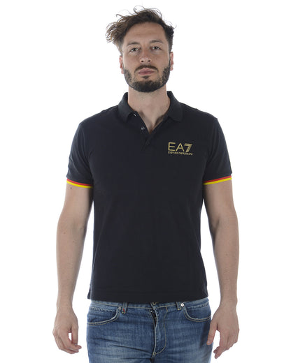 Polo Nero EA7 Emporio Armani - mem39