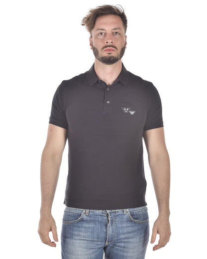 Polo Emporio Armani Nero Uomo - mem39