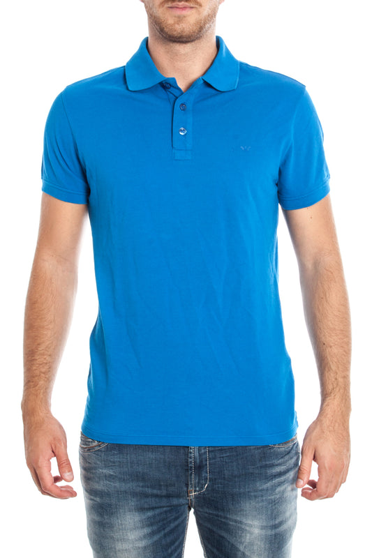 Polo Armani Jeans AJ S Blu, Cotone di Alta Qualità - mem39