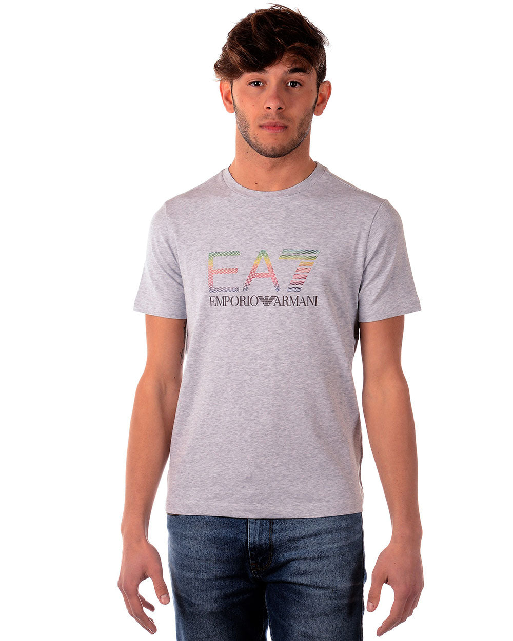 T-shirt EA7 Emporio Armani Grigio Chiaro - mem39