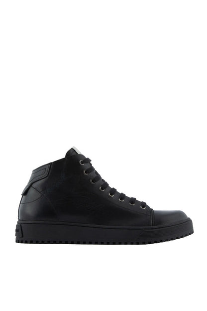 Sneakers Emporio Armani in Pelle Nera - mem39