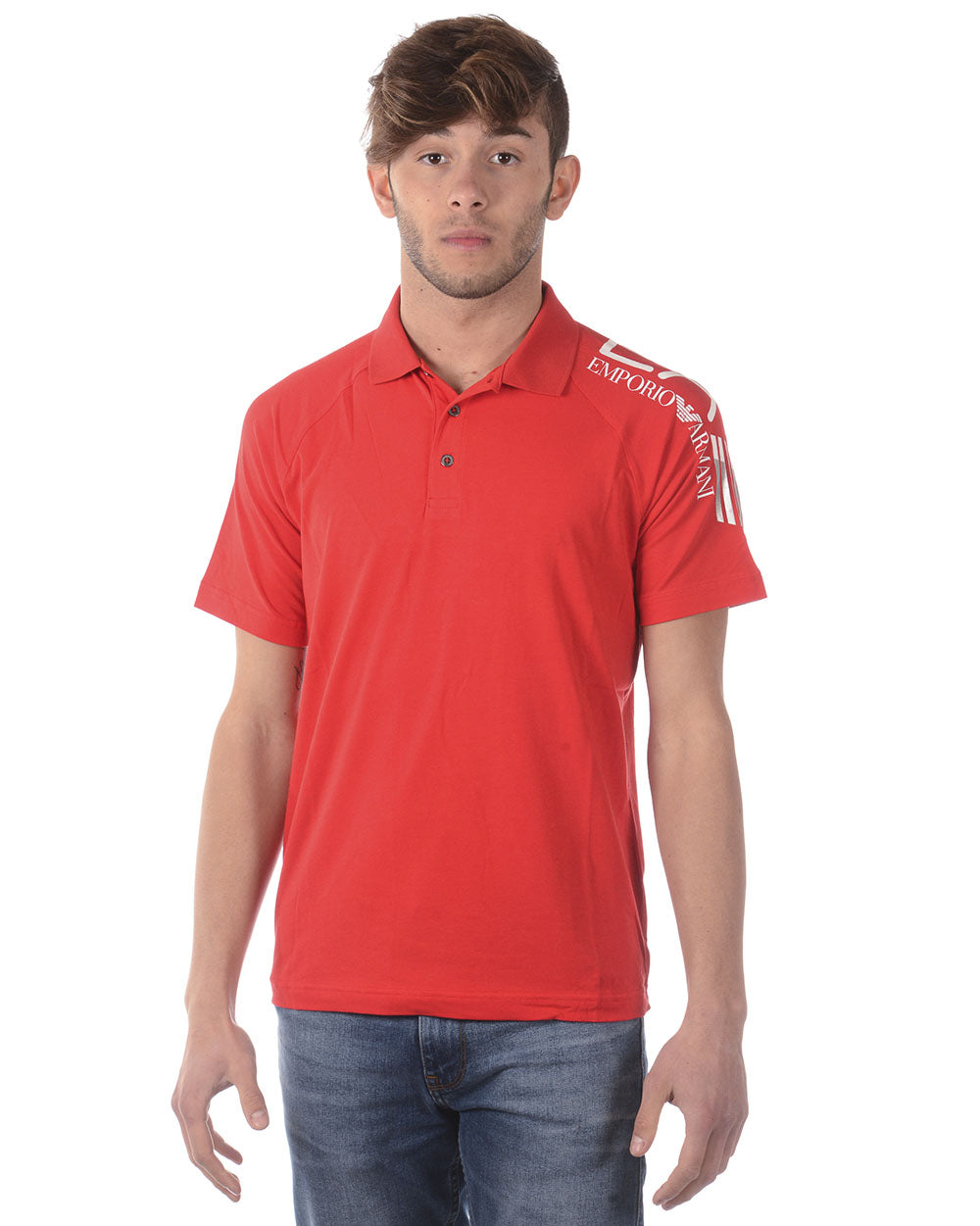 Polo Emporio Armani EA7 Rosso - mem39