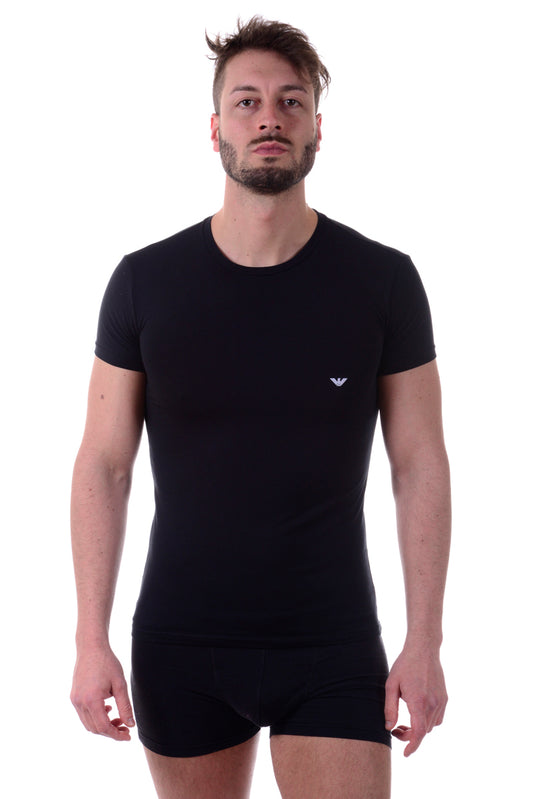 T-shirt nera Emporio Armani - mem39