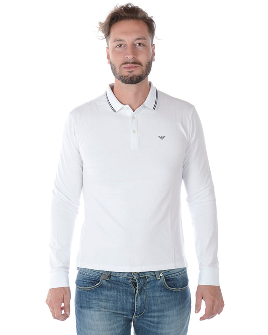 Polo Emporio Armani Bianco Elegante - mem39