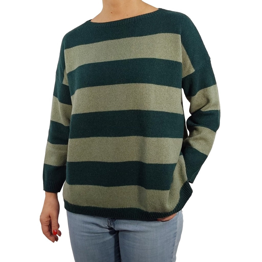 100% Cashmere - Dbt-Righe-Ff7 - mem39