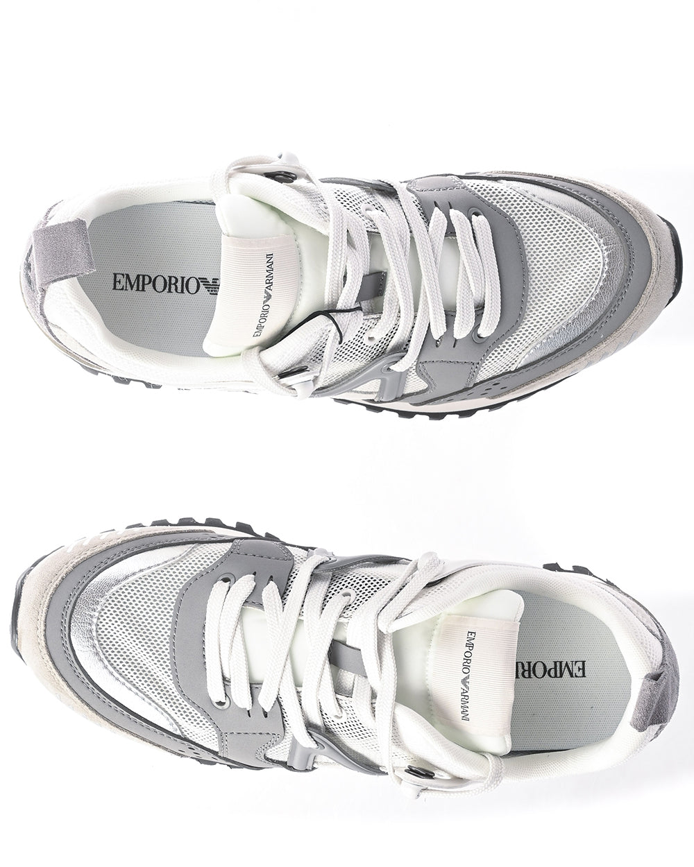 Sneakers Grigio Bianco Emporio Armani - mem39