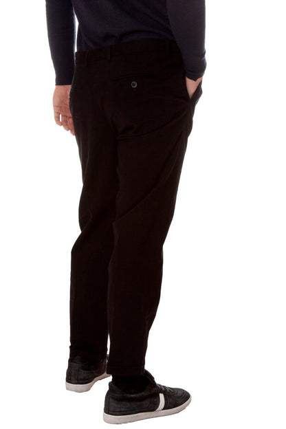 Pantaloni Daniele Alessandrini 50 Nero Scuro - Eleganza e Comfort - mem39