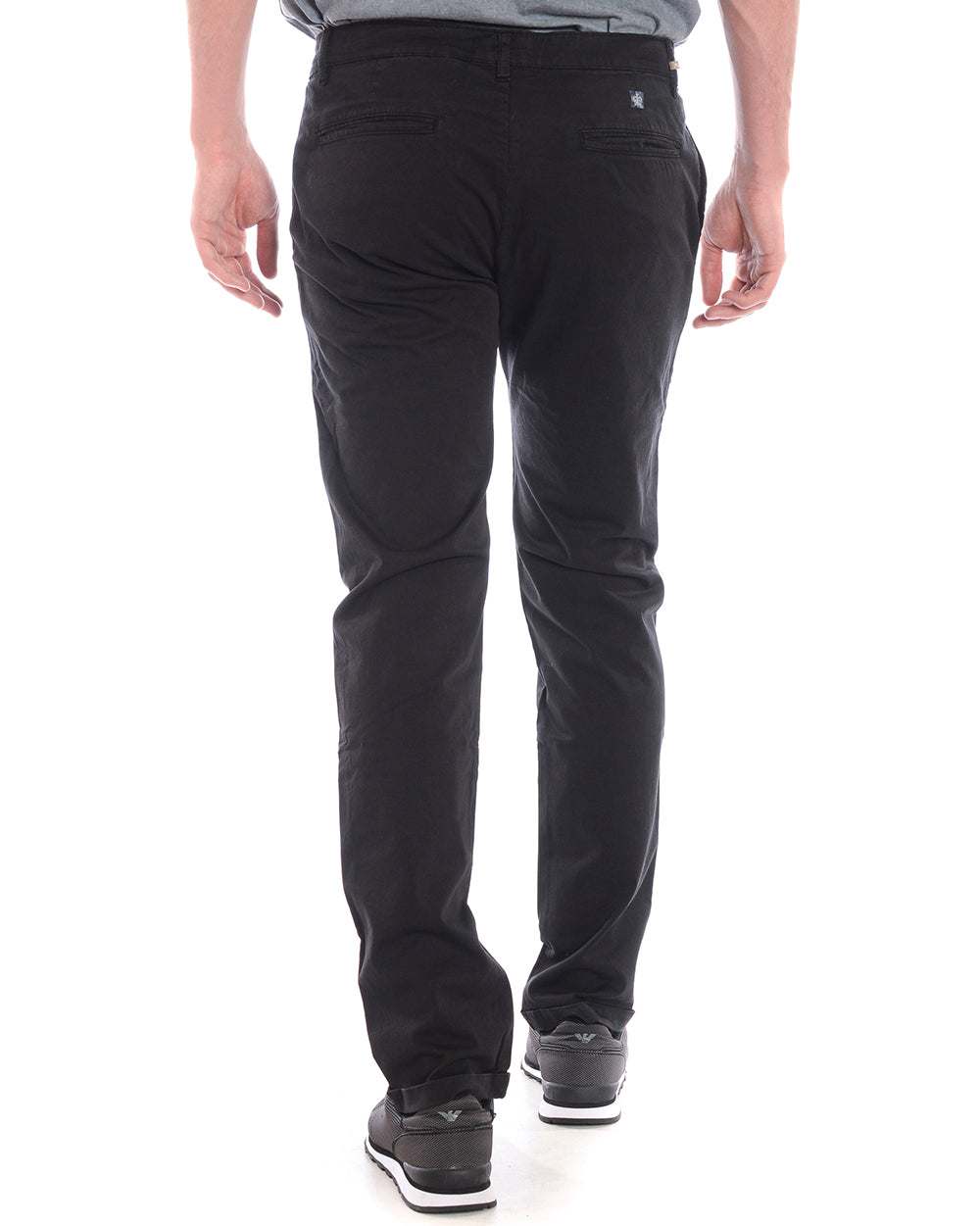 Pantaloni Skinny Nero Daniele Alessandrini - mem39