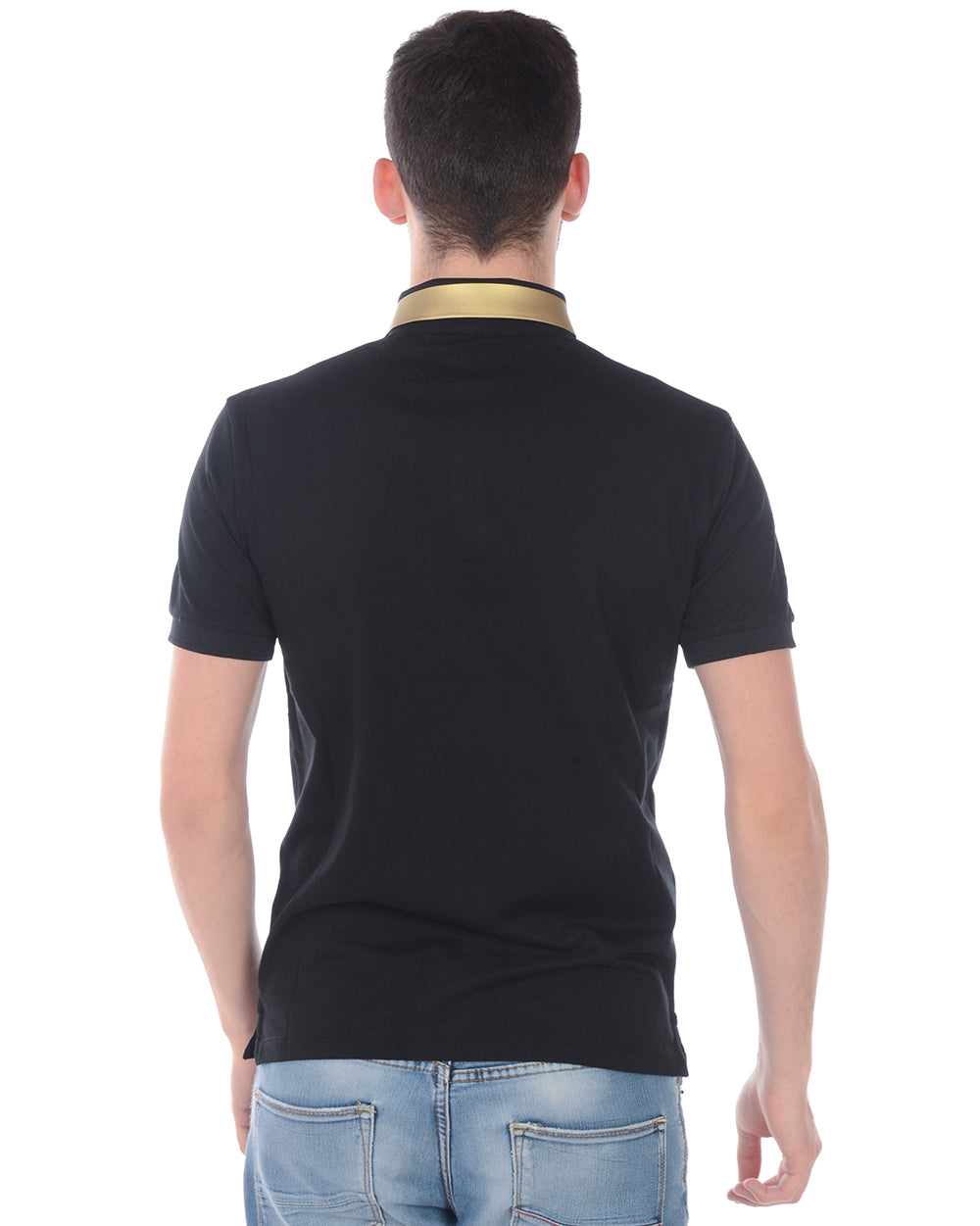 Polo Emporio Armani Nero e Oro - mem39