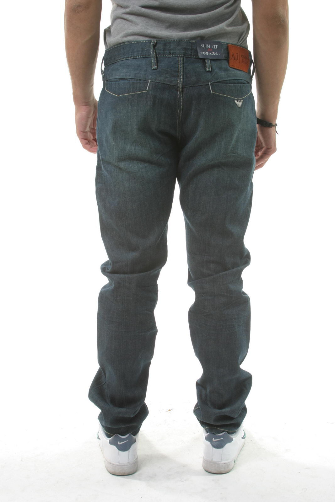 Jeans Armani AJ Slim Fit in Denim Cotone - mem39