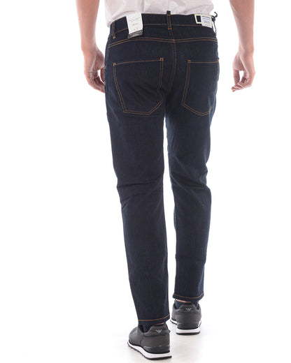 Jeans Denim Cotone ed Elastan - Daniele Alessandrini - mem39