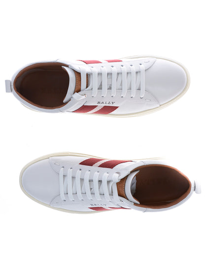 Sneakers Bally Bianche in Pelle di Alta Qualità - Taglia 42 - mem39