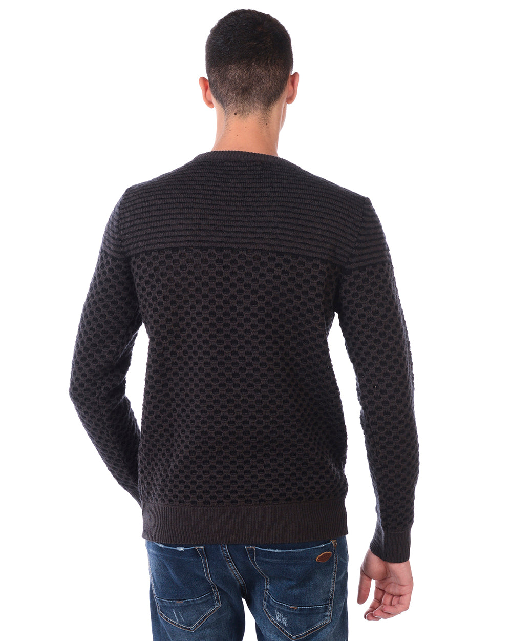 Maglione in Lana e Mohair Distinto Daniele Alessandrini - mem39