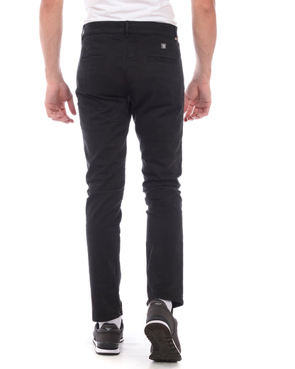 Pantaloni Nero Daniele Alessandrini M - mem39