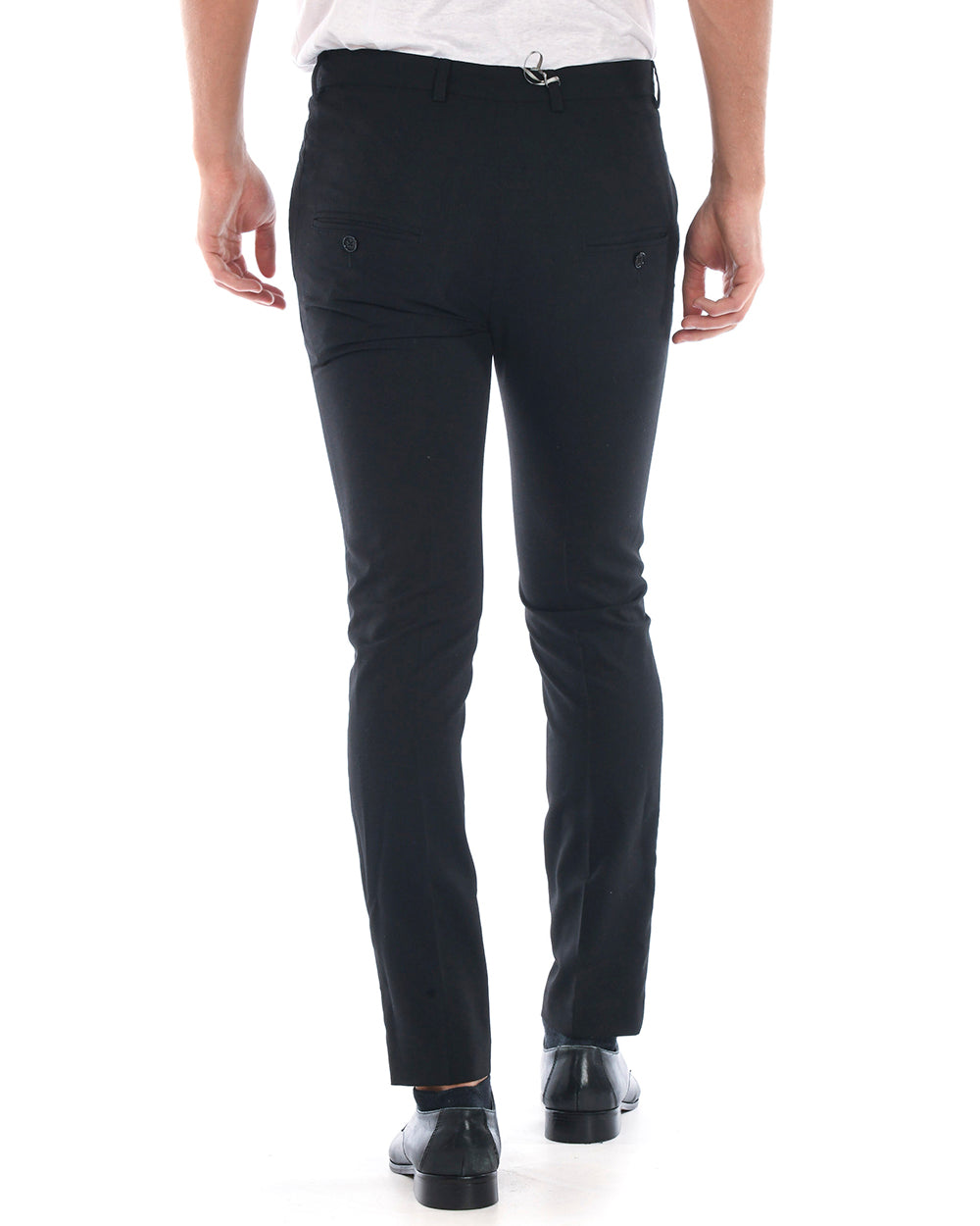 Pantaloni Nero Daniele Alessandrini - mem39