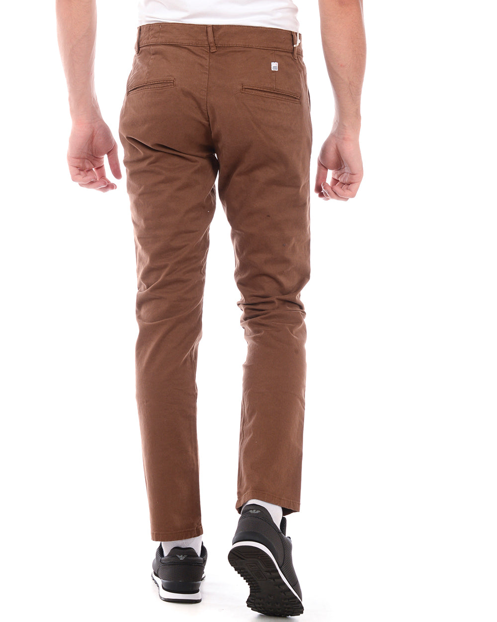 Pantaloni Eleganti Marrone - Daniele Alessandrini - mem39