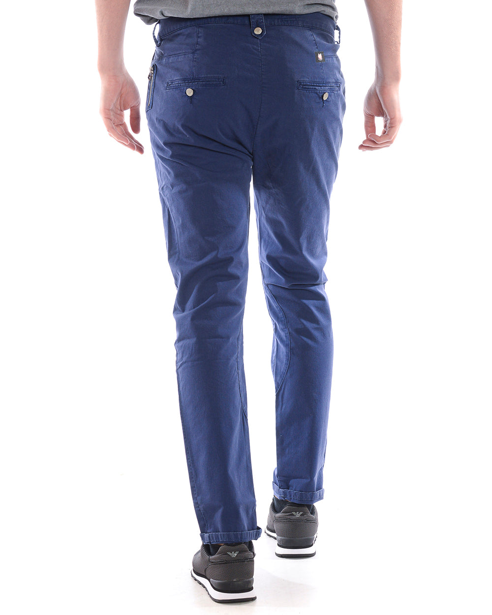 Pantaloni Blu Daniele Alessandrini M - mem39