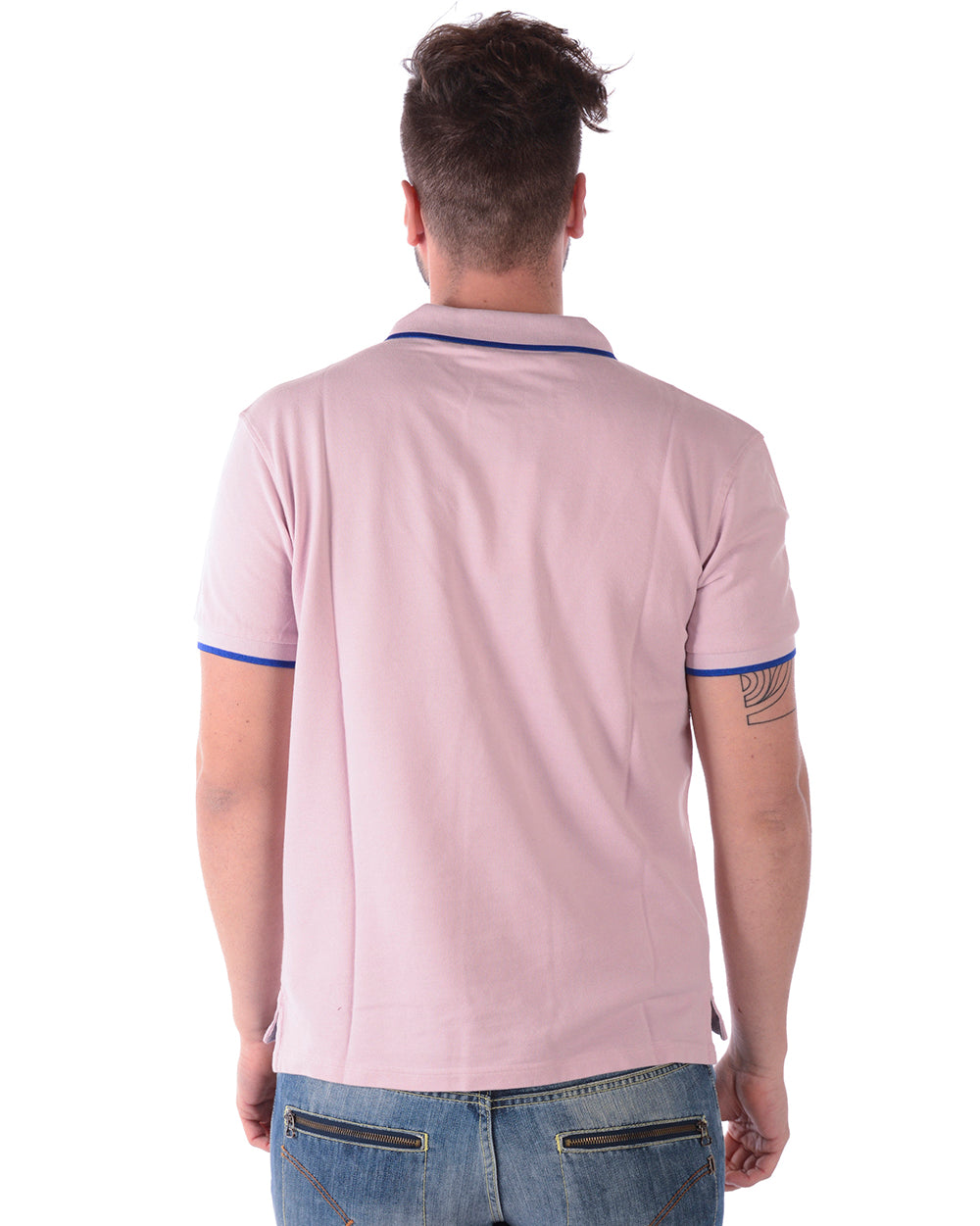 Polo Kenzo Rosa Arancione Ricamato XXXL - mem39