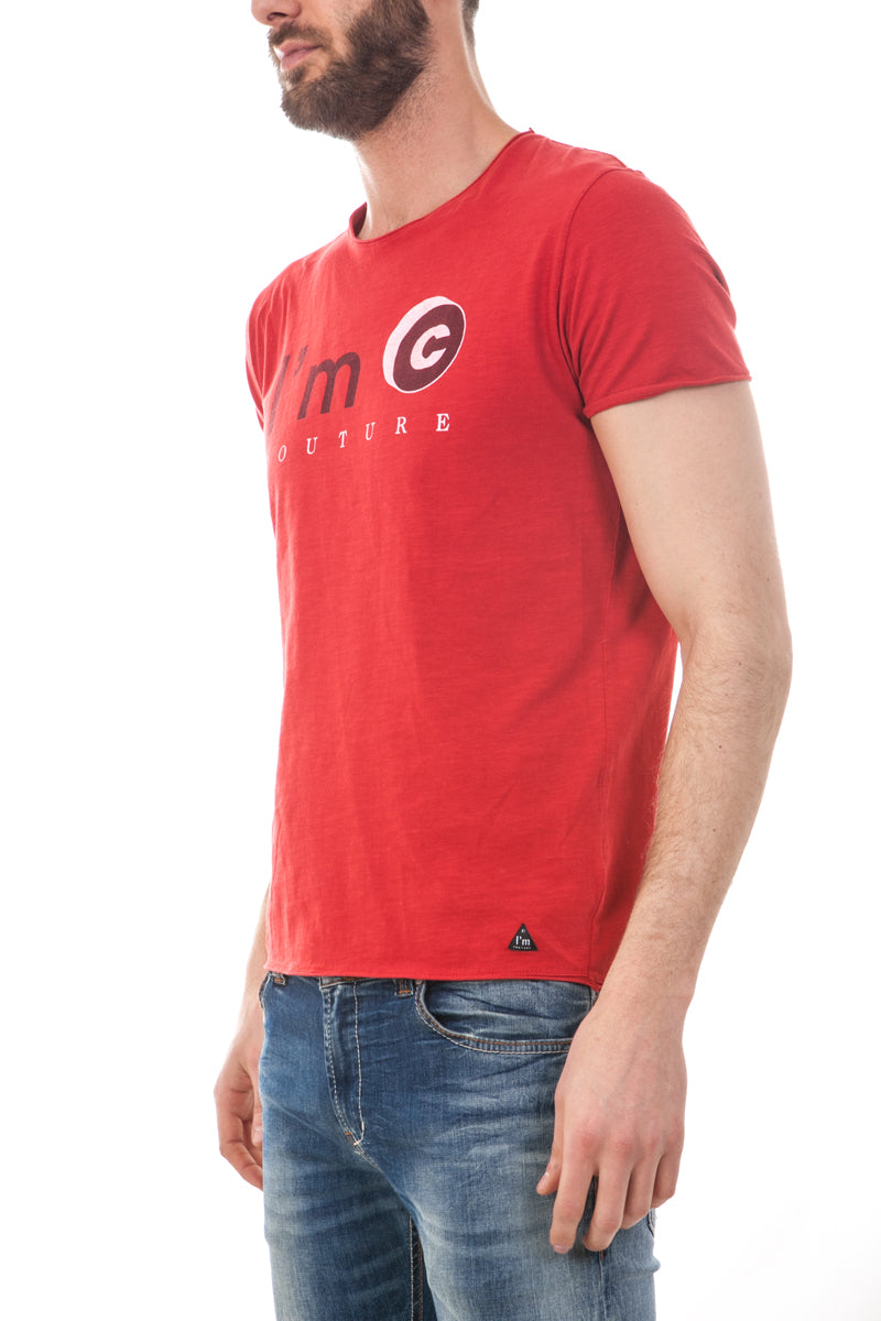 T-shirt Rosso Vibrante - I'M C COUTURE - mem39