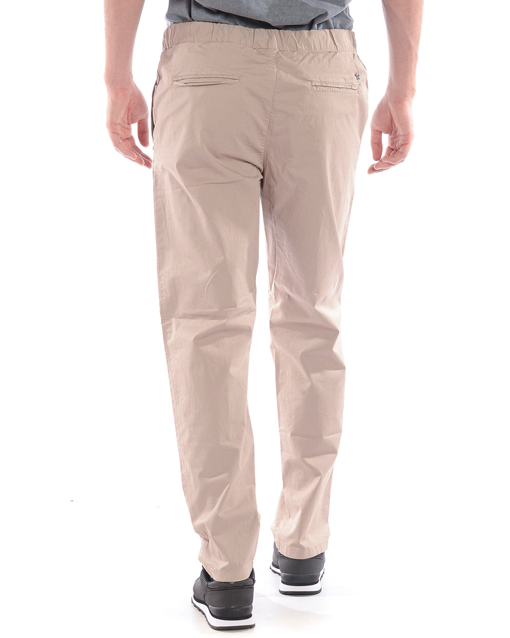 Pantaloni Beige Daniele Alessandrini 46 - mem39