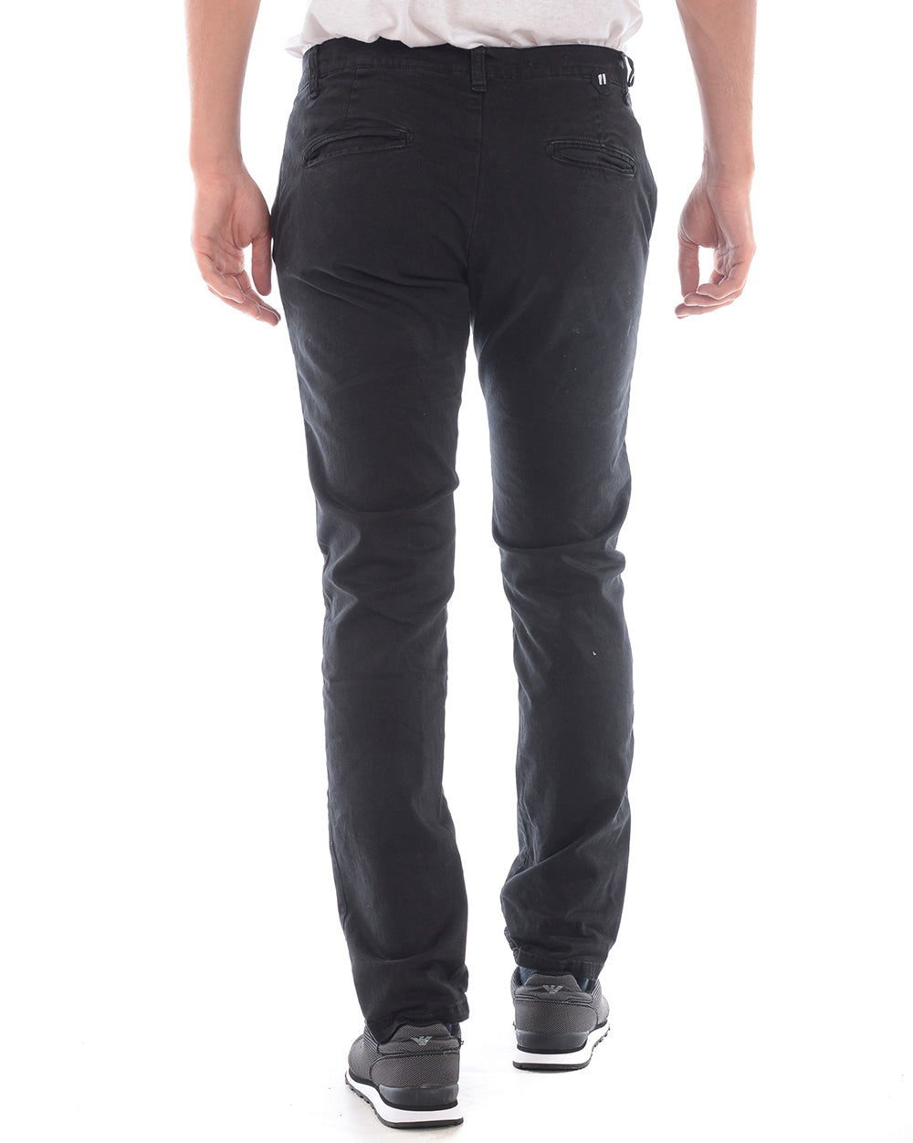 Pantaloni Daniele Alessandrini Nero 32 - mem39